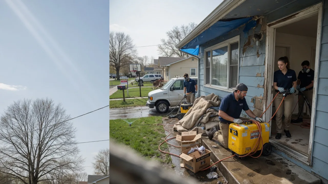 Basement Flood Cleanup in Bland, MO near me